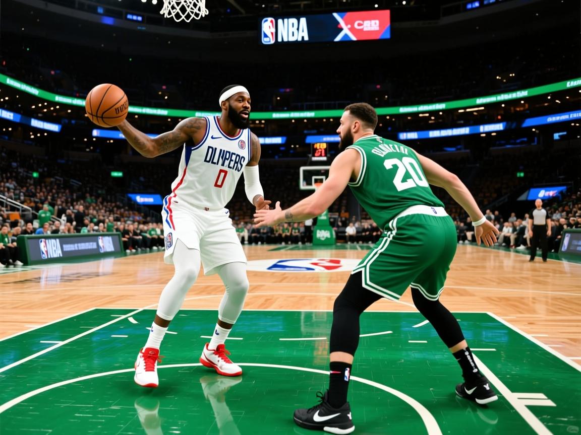 莱昂纳德领衔快船击败凯尔特人，继续领跑西部  第2张