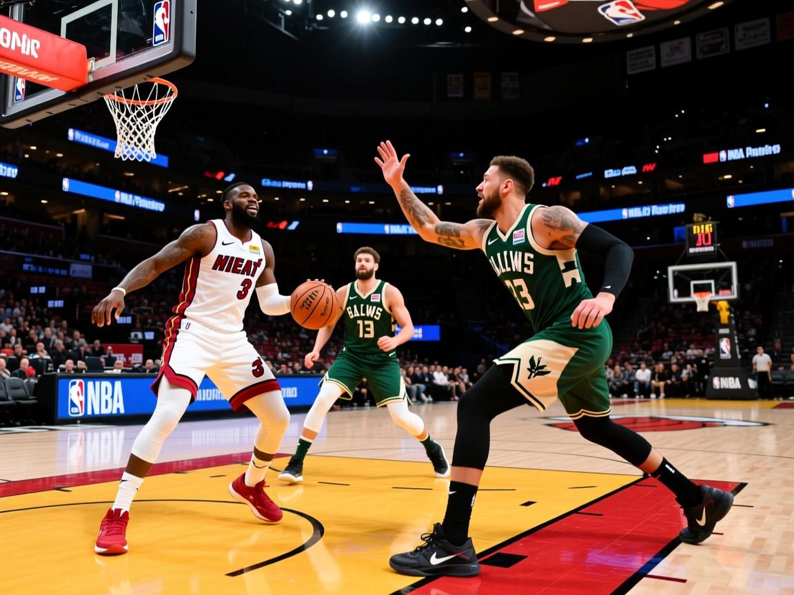 NBA季后赛热火取胜，将与雄鹿再战  第2张