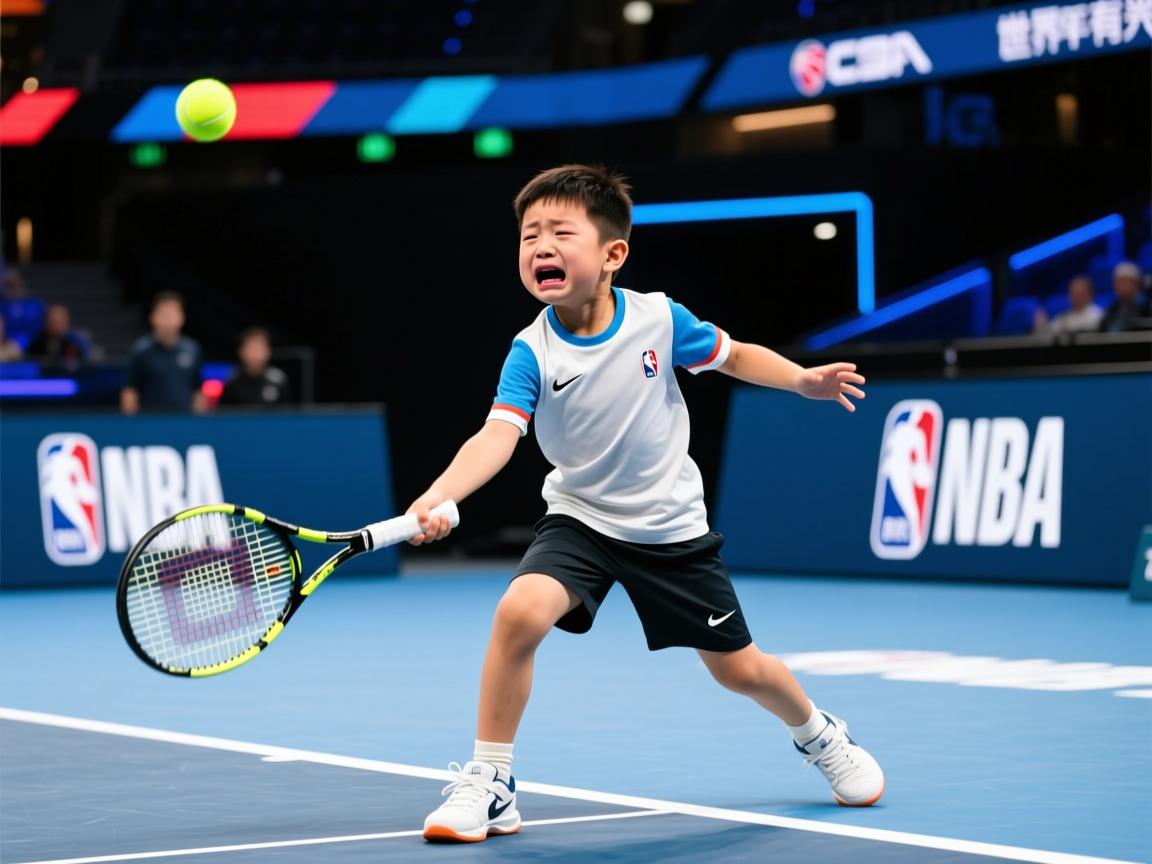 9岁进世界前八，打哭同龄人，林丹儿子进步揭开欧少年网球有多卷  第2张