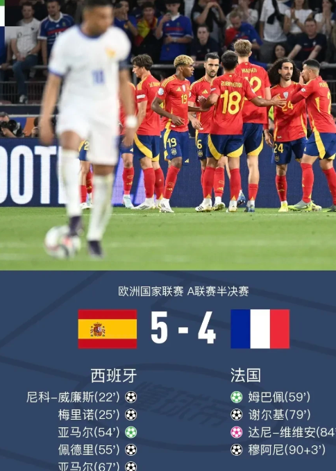 法国击败德国进入欧洲国家杯决赛